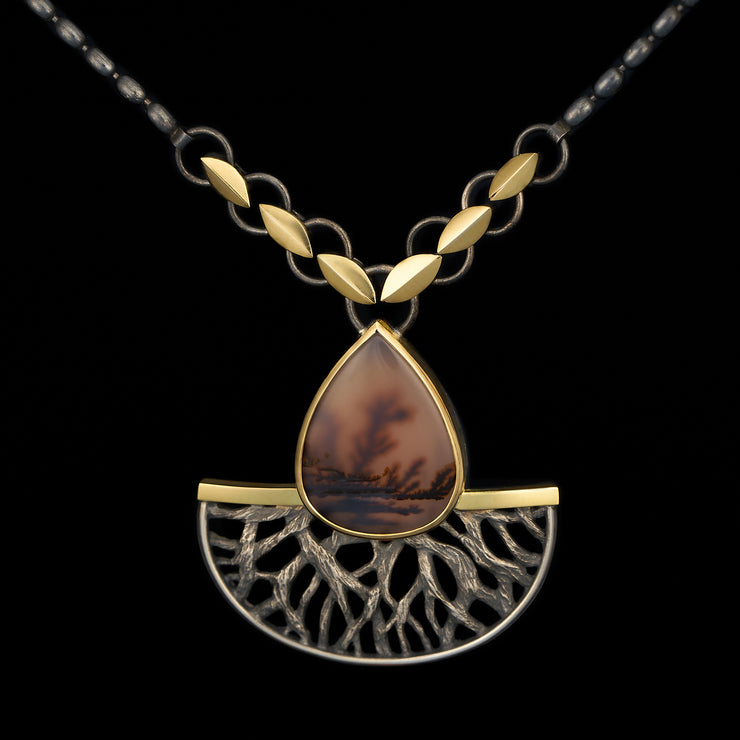 Dendritic agate Necklace