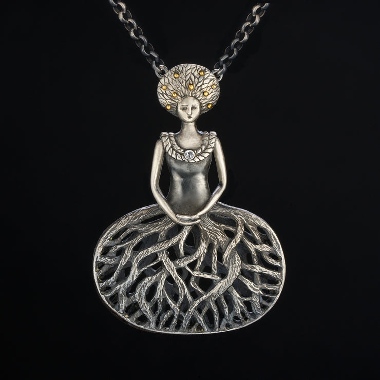 Forest Goddess pendant