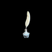 Inkwell and Quill - Curio Pendant