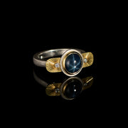 star sapphire and diamonds ring imaginarium atelier