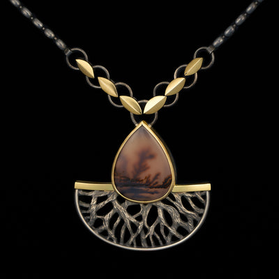 Dendritic agate Necklace