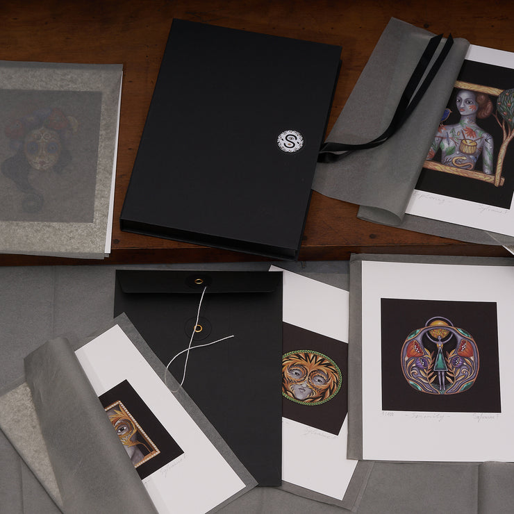 2020 Miniature explorations / Art box : 7 prints