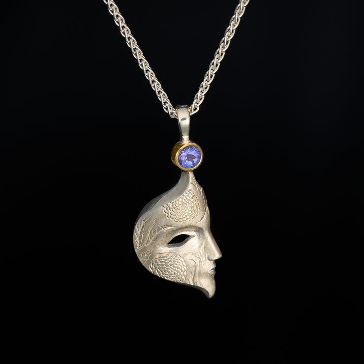 Tanzanite Masquerade necklace